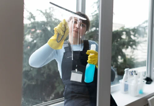 Nettoyage de vitres intérieures et extérieures à Chépy
